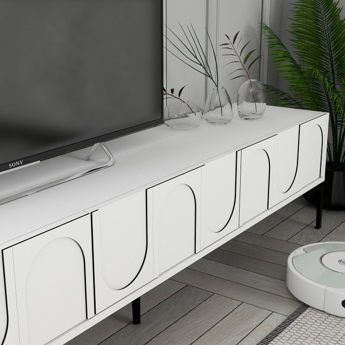 Hanah Home Lyon 42 Blanco y Negro Hanah Home Lyon 42 Blanco y Negro